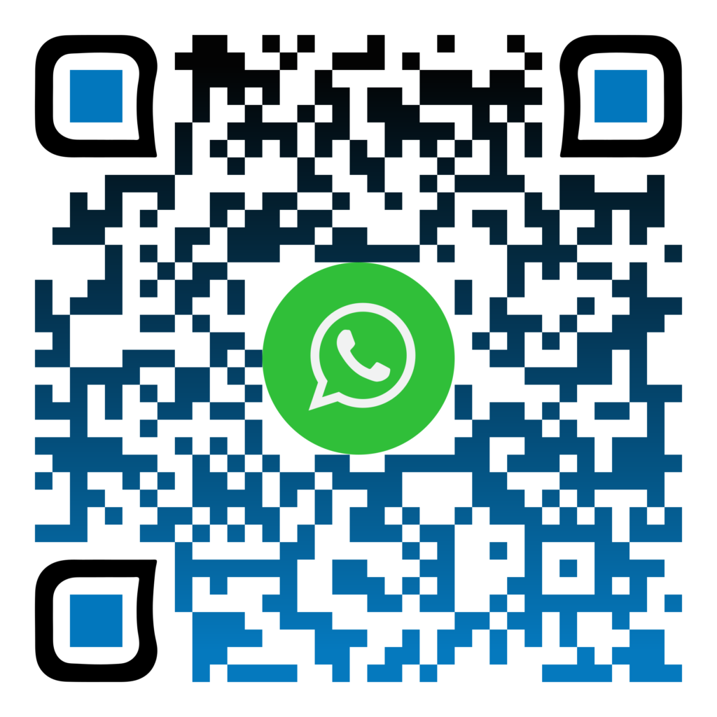 Para me chamar no WhatsApp basta ler este código QR em seu celular